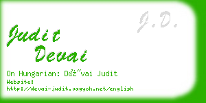 judit devai business card